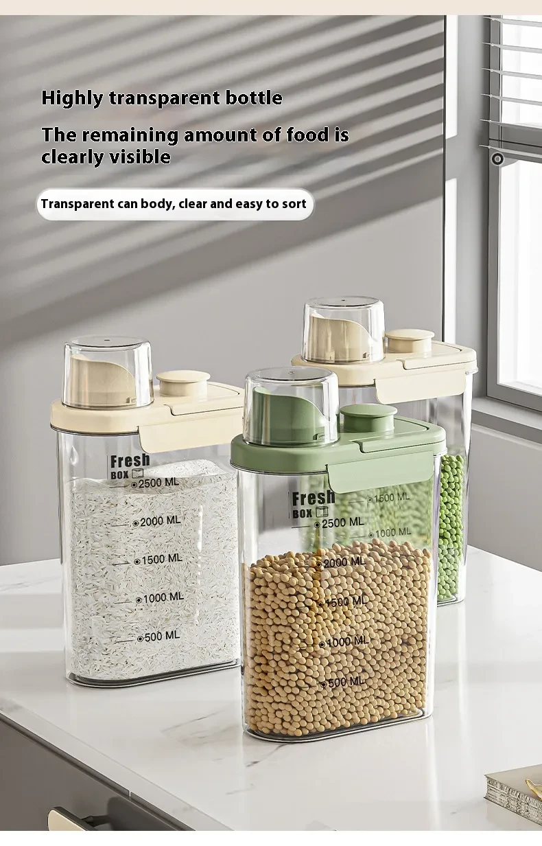Handheld Sealed Jar Kitchen Storage Box