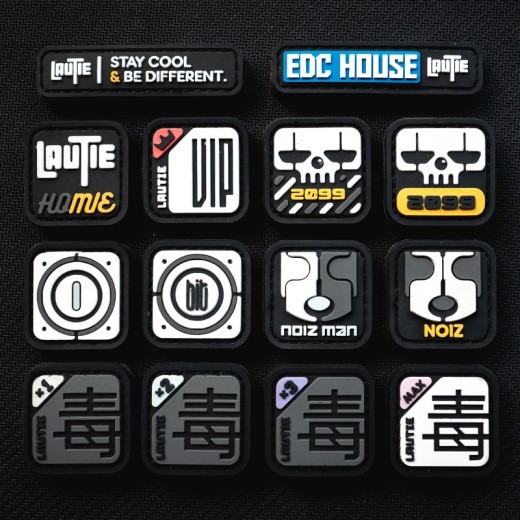 Velcro EDC Military Fan Accessories Epaulette Backpack Matching