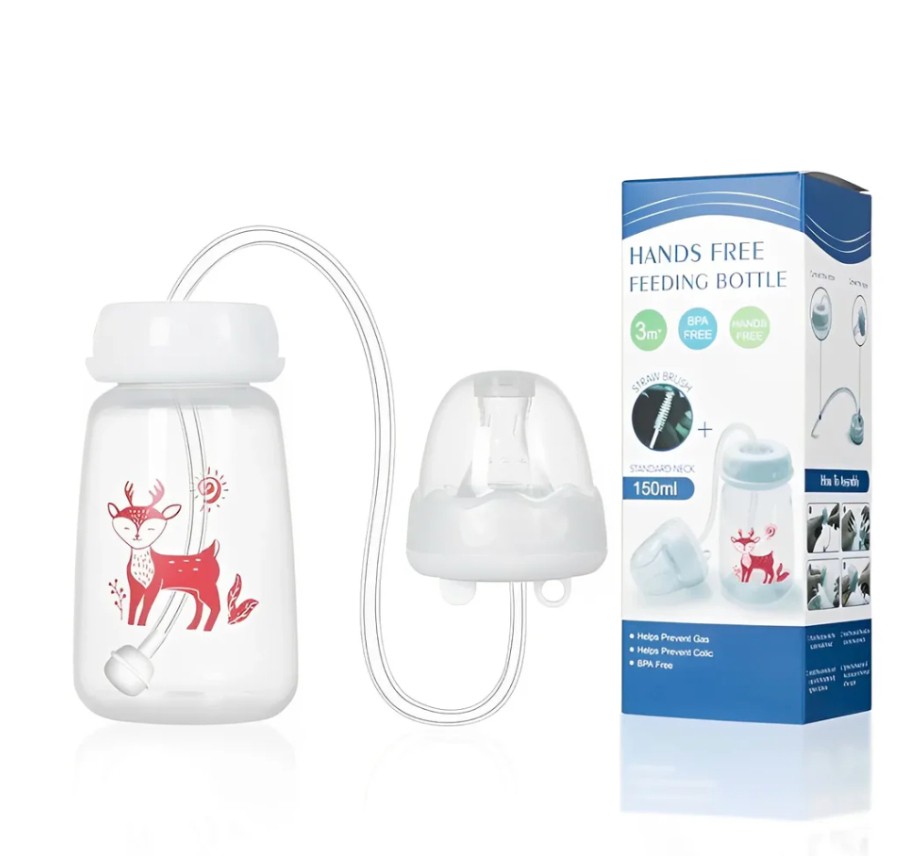Hands-Free Baby Bottle