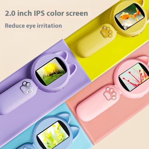 HD Handheld Electronic Magnifying Glass With Screen Digital Microscope