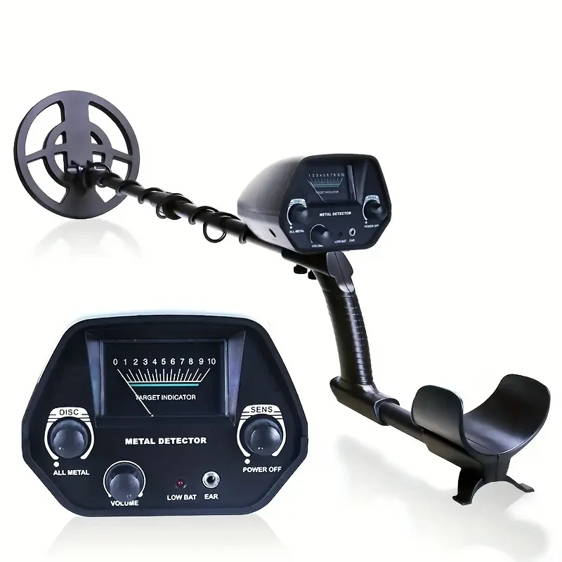 GTX5030 High-Precision Metal Detector for Adults - Waterproof Coil for Golden, Silvery & Copper Detection, Easy-to-Use Outdoor Treasure Hunting Tool with LCD Display, Battery-Powered (Batteries Not Included)
