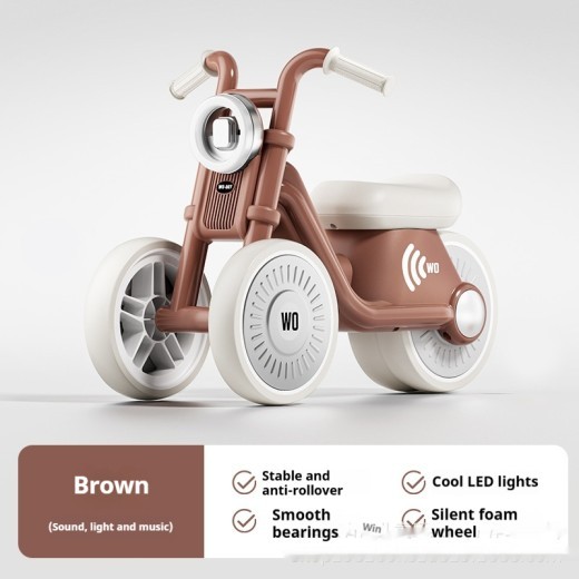 Children's Sliding Balance Twist Car Baby Walker Three Wheels