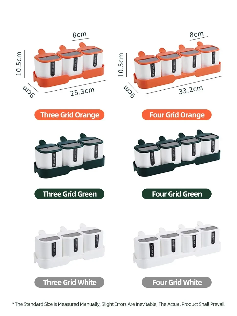 Seasoning Box Set Kitchen Combination Package Moistureproof