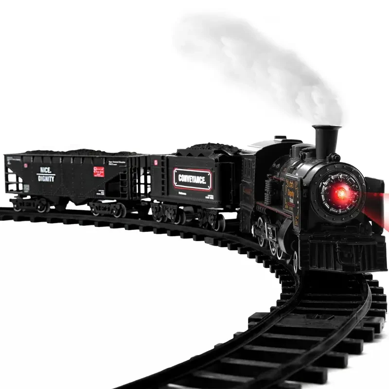 Kids Electric Train Set  Metal Toy Trains
