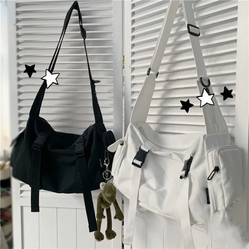 Tooling Retro Messenger Bag Large Capacity Functional Canvas Bag