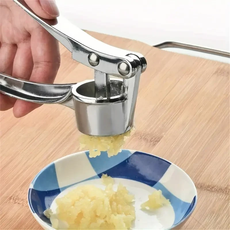 Metal Garlic Press Crusher