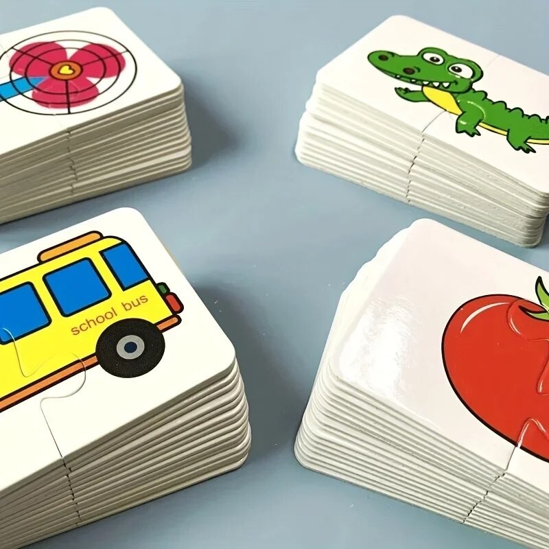 32-Piece Enlightenment Card Matching Puzzle