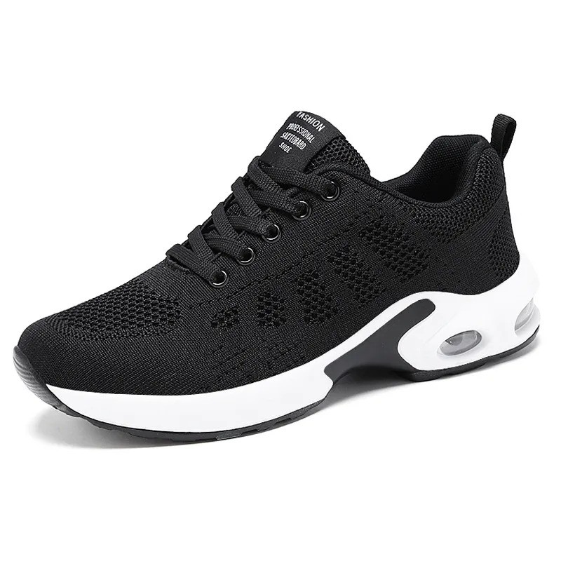 Women's Breathable Lightweight Cushioned Lace-Up Sneakers