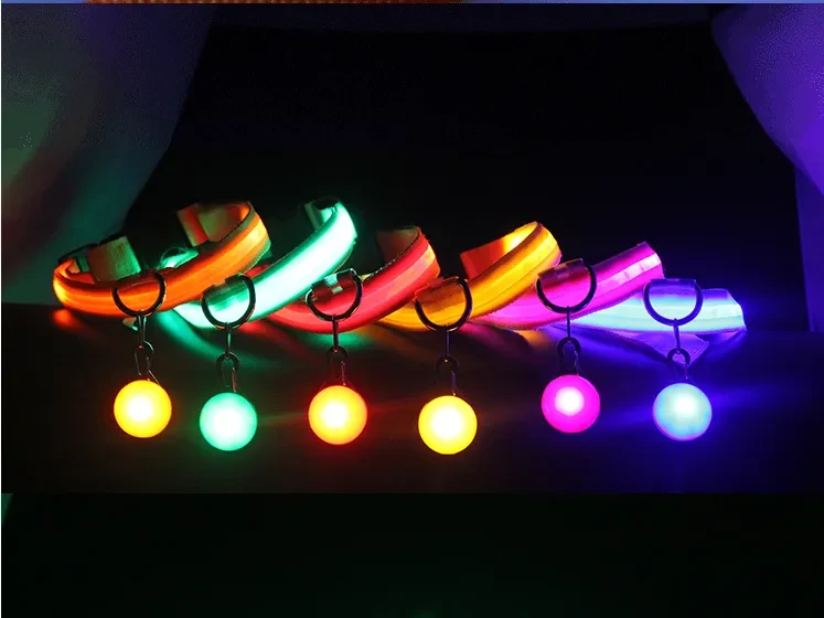 Pet Supplies Dog Collar Luminous Fashion