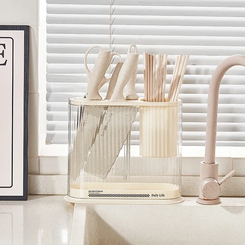 Kitchen Storage Cream Style With High Appearance