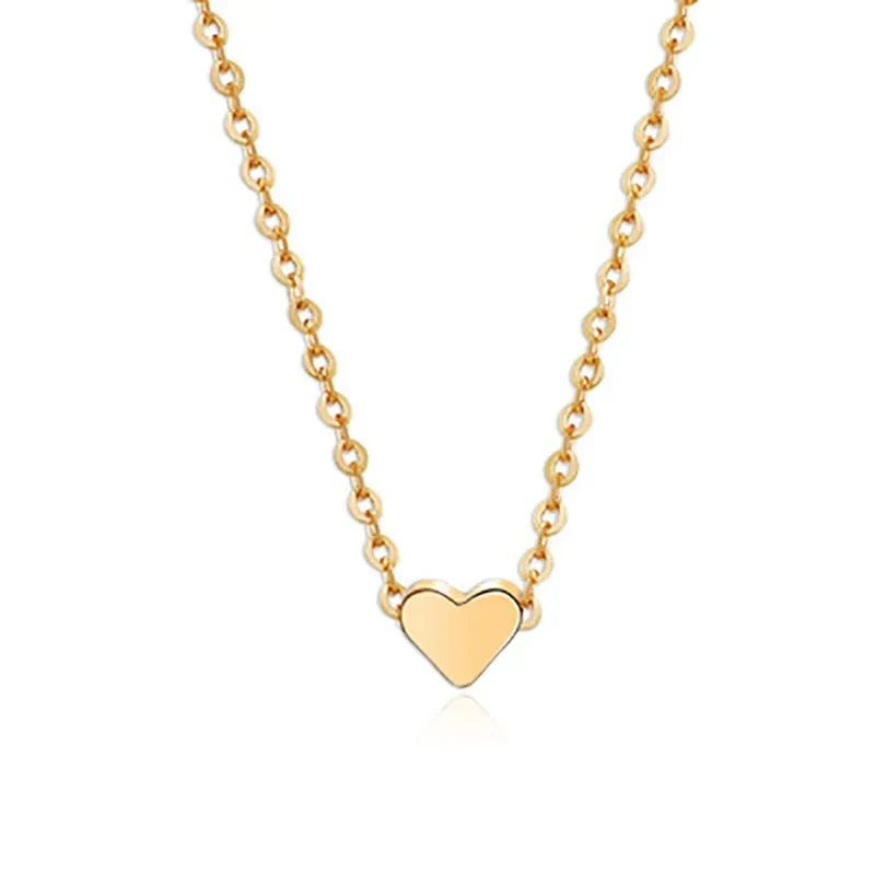 Simple Fashion Double-sided Love Pendant