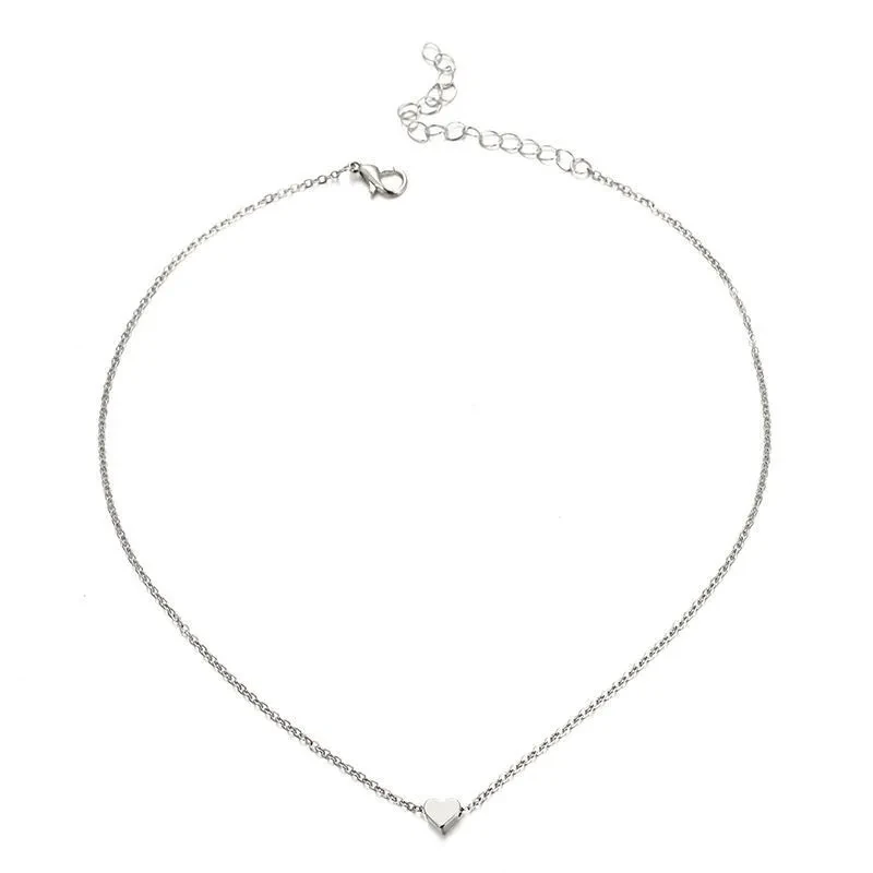Simple Fashion Double-sided Love Pendant
