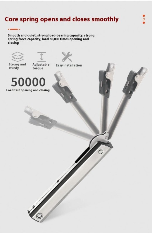 Cold Rolled Steel CRS Tatami Cabinet Elf Flap-up Door Casual Stop Support Rod Spring Jackstay