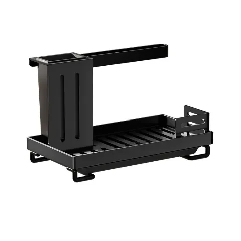 Kitchen Storage Rack Cloth Drain Rack No Punching