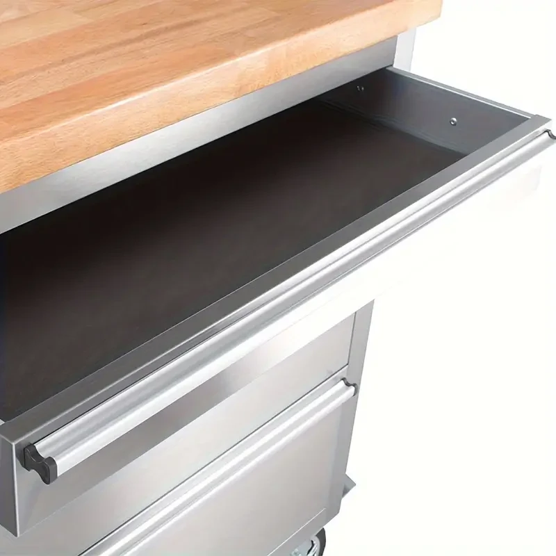 139.7 cm Stainless Steel 10 Drawer Work Bench Tool Chest Tool Box Chest Tool Cabinet