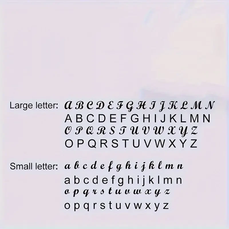 DIY Customized Double Name Open Bangle Cuff Bracelet Valentine's Day Gift