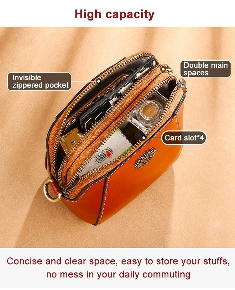 Match vertical cellphone bag