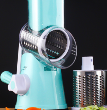 Manual Kitchen Accessories Multifunctional Round Mandoline Potato Slicer