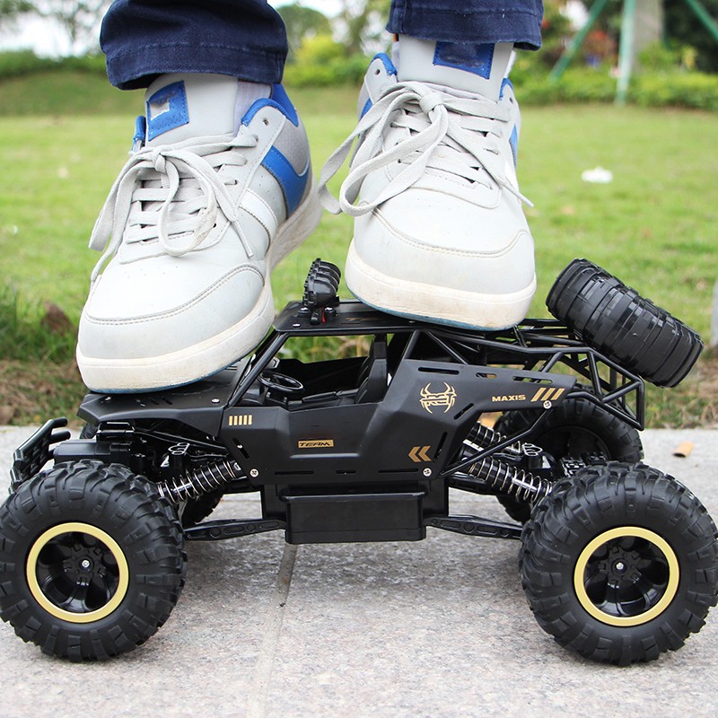 1:12 / 1:16 4WD RC Car with LED Lights - Off-Road Buggy and Control Truck