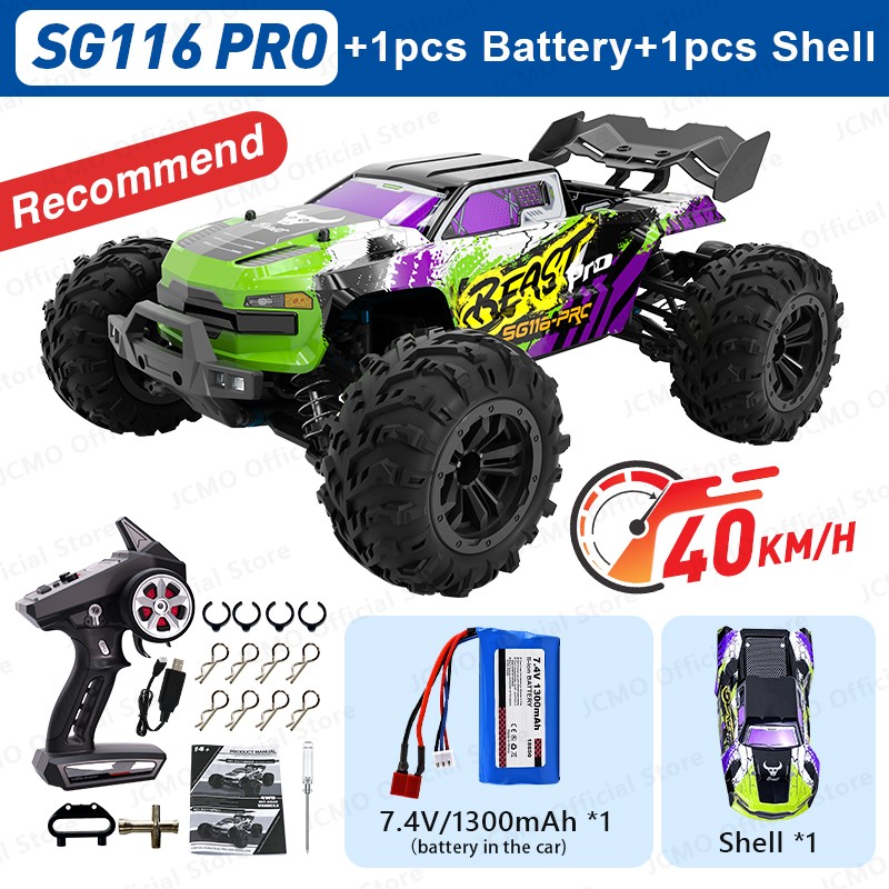 ZLL SG116 MAX RC Car - Brushless 4WD Professional Racing Car