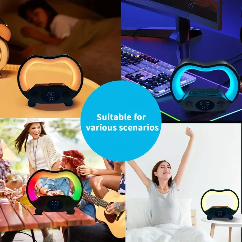 6 In 1 Wireless Charging Night Light