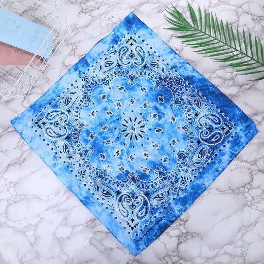 Cotton hip-hop square scarf