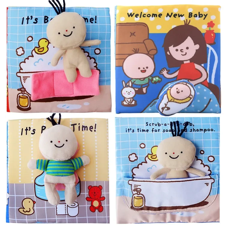 Baby cloth book toy