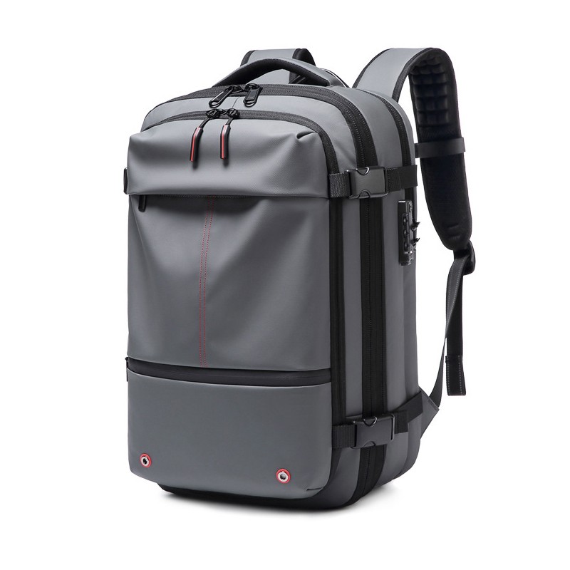 17-Inch Laptop Travel Backpack  Expandable Business & School Backpack with Vacuum Compression for Men