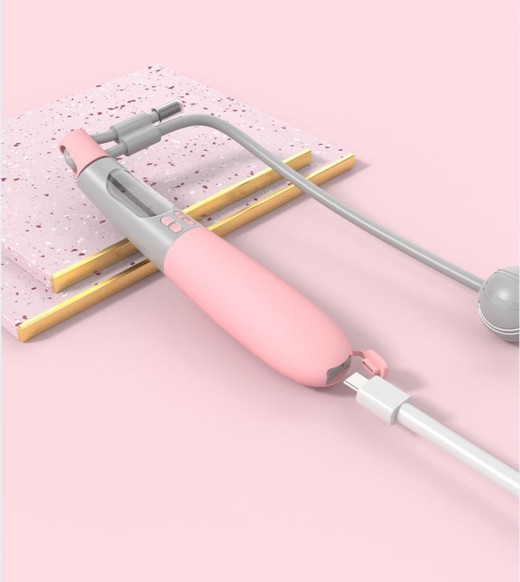 Cordless Exercise Fitness Electronic Counting Wire Skipping Rope