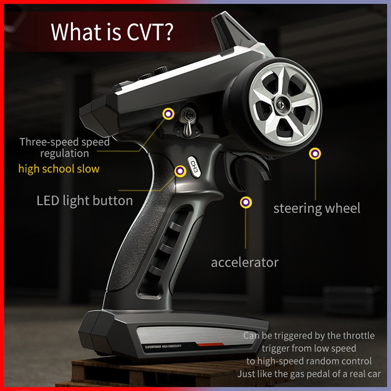 Off-Road 4x4 RC Car - High Speed 70KM/H Brushless 4WD Monster Truck