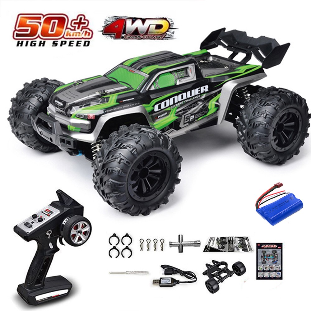 Off-Road 4x4 RC Car - High Speed 70KM/H Brushless 4WD Monster Truck