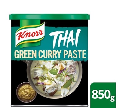 PASTE GREEN CURRY THAI 850GM (KNORR WORLD CUSINE 21114814)