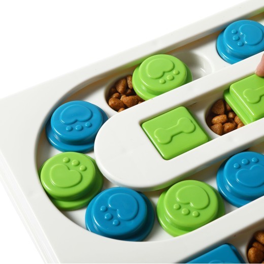 S-shaped Square Pet Puzzle Toy Dog Snacks