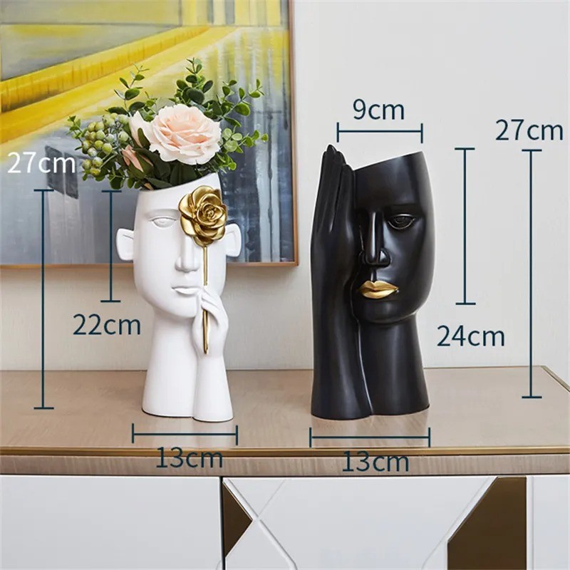 Creative Art Vase Decoration for Living Room