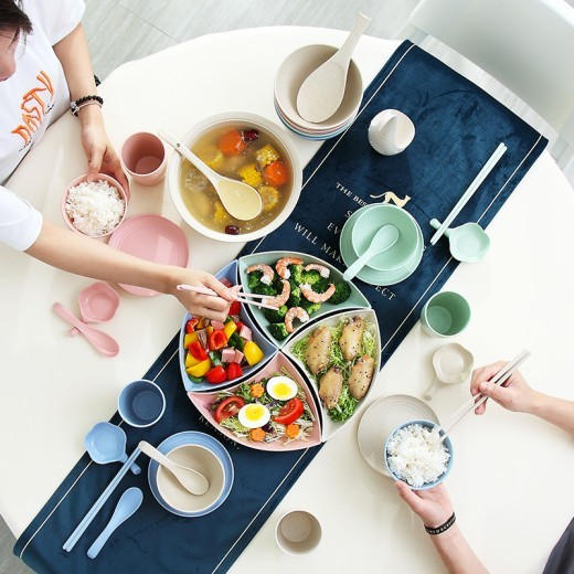 Plate Set Cute Combination Fruit Dish Snacks