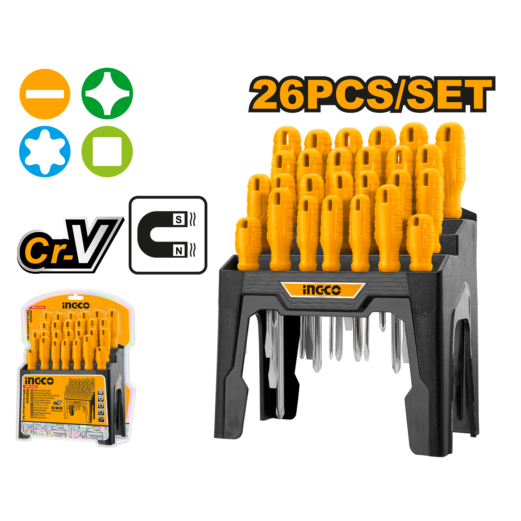 Screwdriver Set 26pc