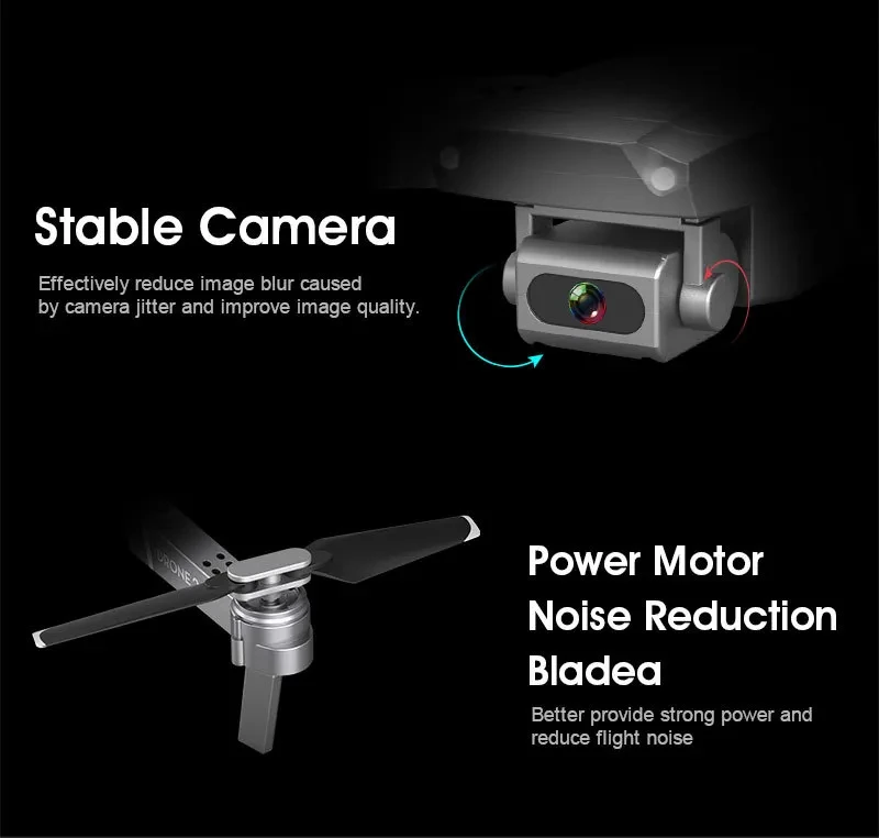 E68 Quadcopter Folding Drone