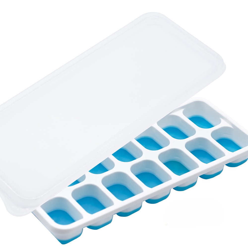 14-Grid Ice Cube Tray Silicone Mold