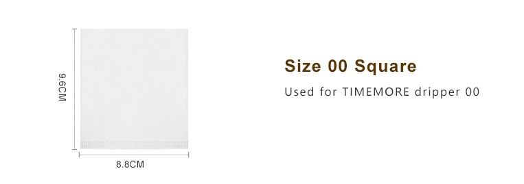 TIMEMORE Coffee Filter Paper 50pcs V-Shaped Hand Drip Filter for Pour-Over