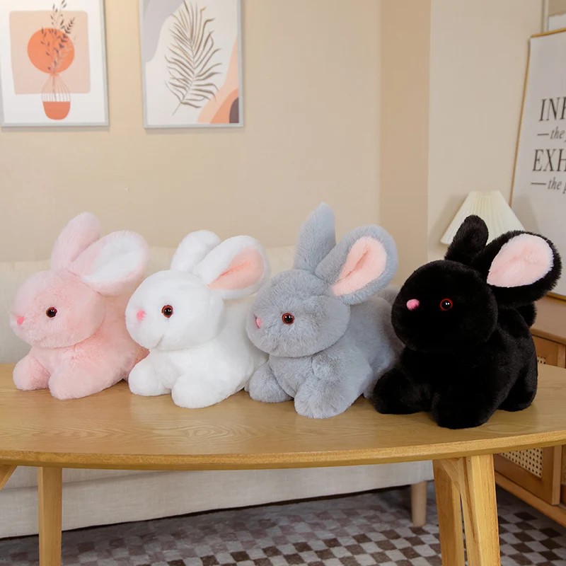 Cartoon Fluffy Rabbit Plush Toy