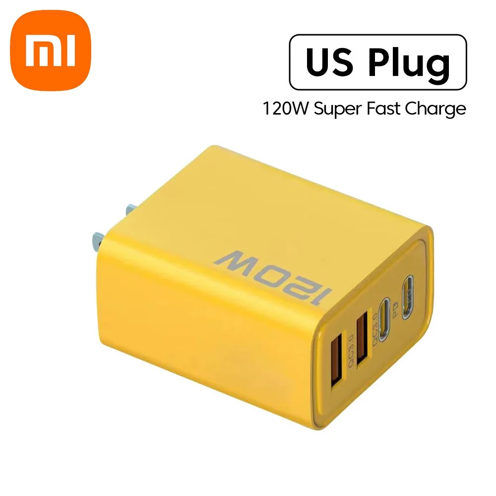 Xiaomi 120W Super Fast Charger - Type-C Quick Charge 3.0 USB Adapter