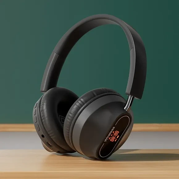 Head-mounted Wireless Bass E-sports Games Music Headset