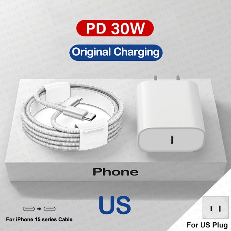 Apple MagSafe Wireless Charger - Fast Charging with Type-C Lightning Cable