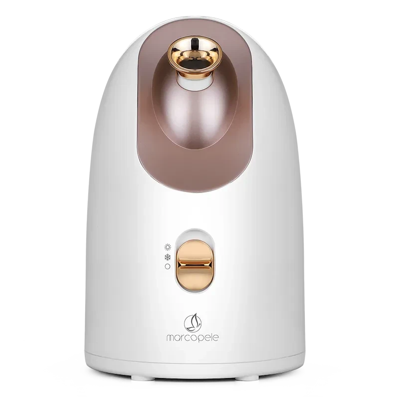 Hot and cold face steamer