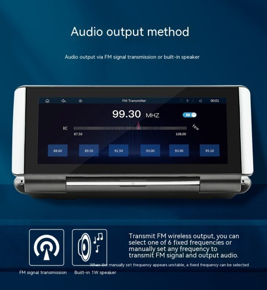 Multimedia Bluetooth Vehicle-mounted MP5 Player