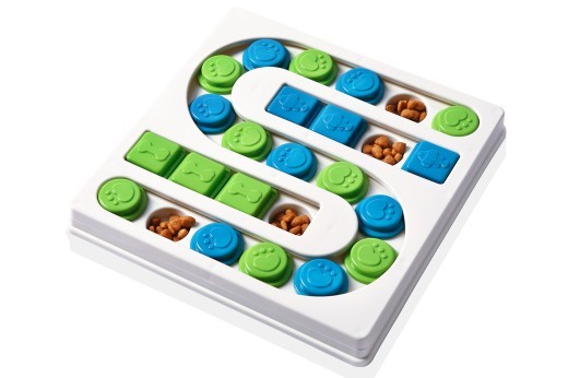 S-shaped Square Pet Puzzle Toy Dog Snacks