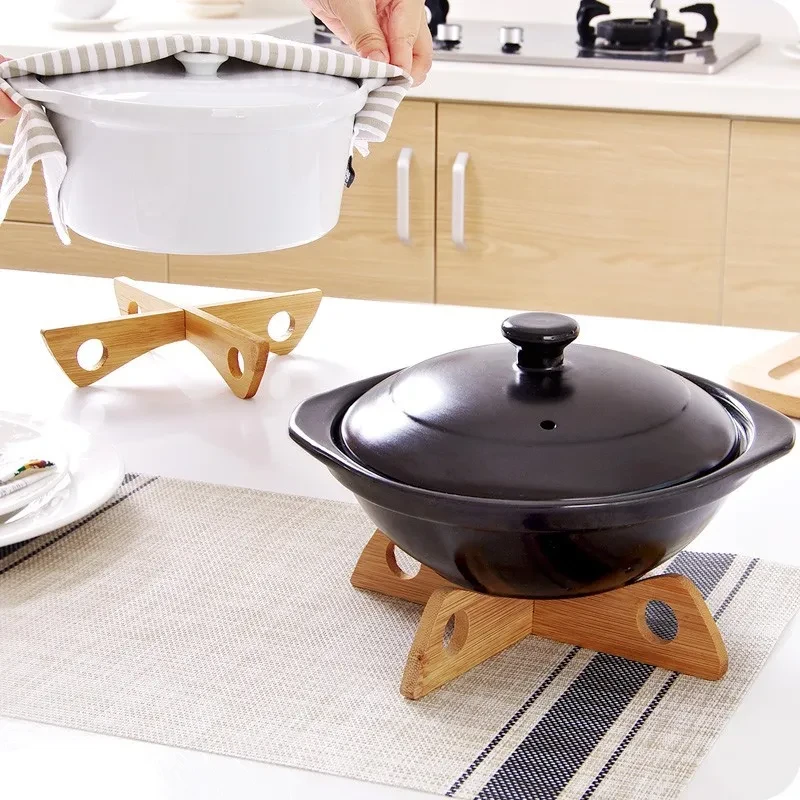 Pot With Rack Bottom Bracket Insulation Kitchen Supplies