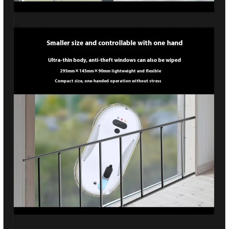 Automatic Window Cleaning Glass Machine for Home Use