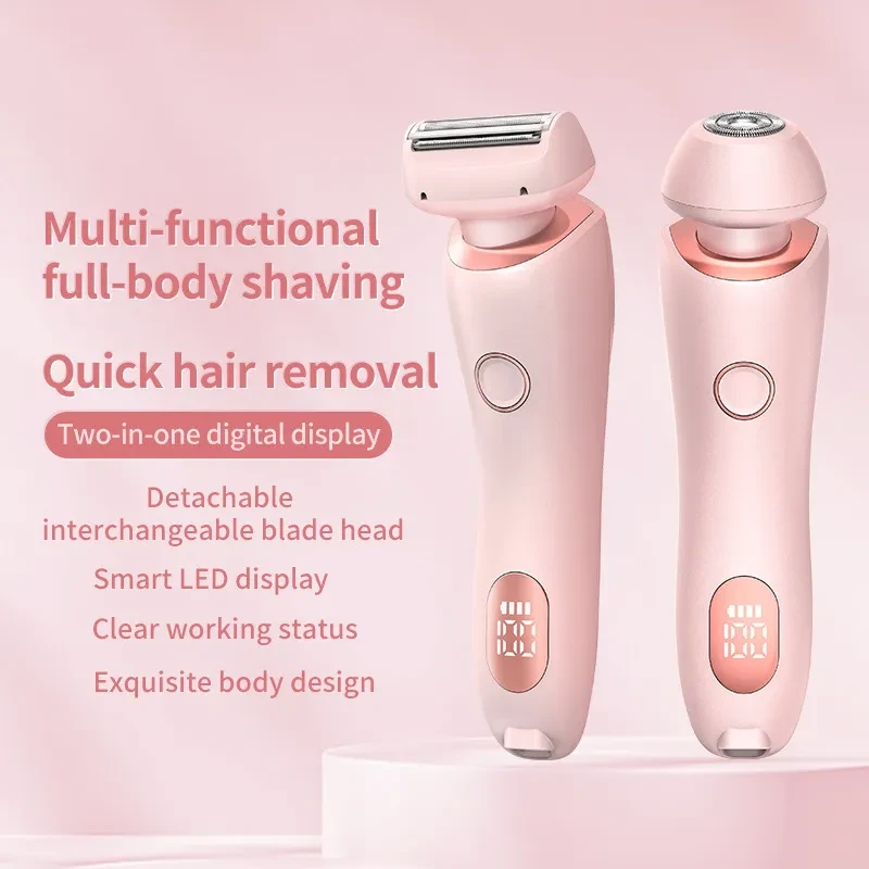 2-in-1 USB Rechargeable Epilator & Trimmer