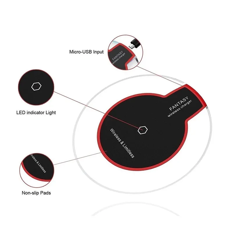 Wireless Charging Dock Charger Crystal